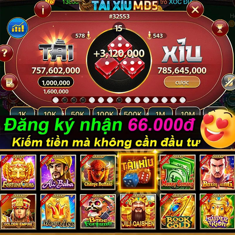 Hình ảnh minh họa các trò chơi Slots, Live Casino và Thể thao trên nền tảng cá cược