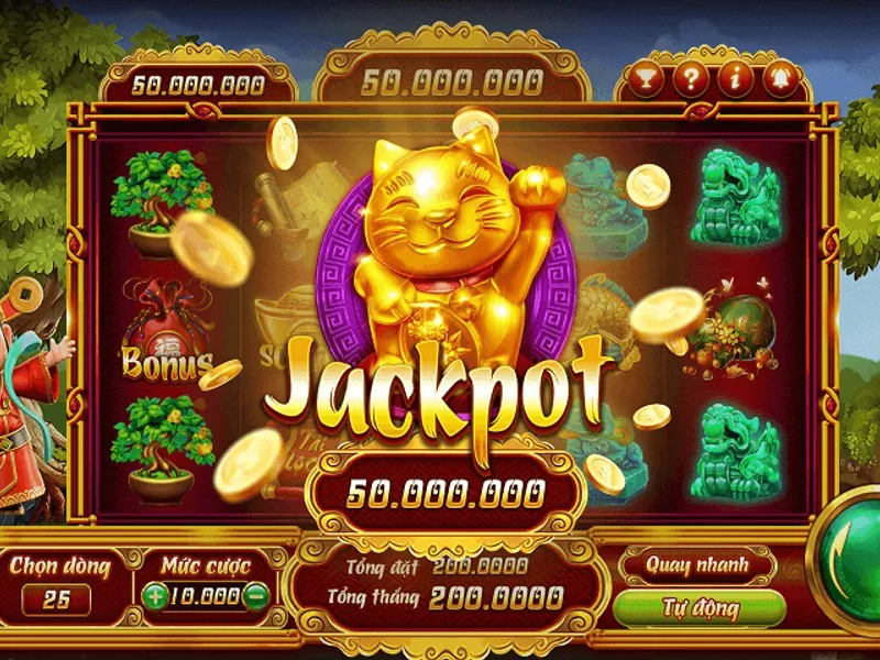 Máy đánh bạc Slots tại KV888
